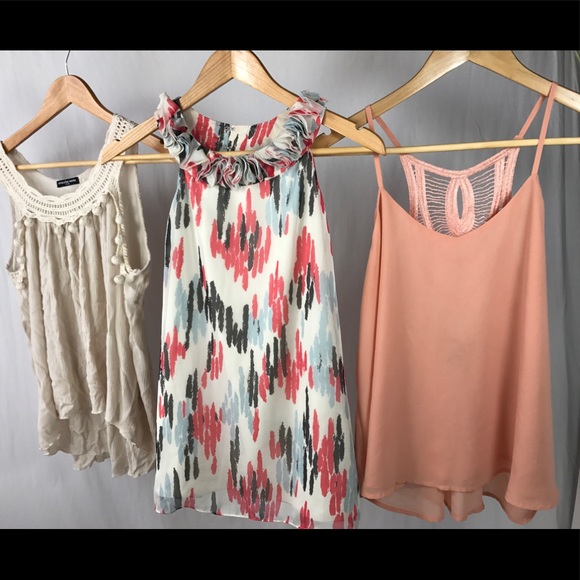 Lot 3 Tops - The Limited - XXI - Cha Cha Vente - Picture 1 of 8